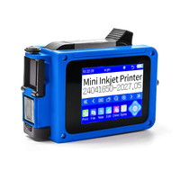 WAISU Petite imprimante à jet d'encre portable bon marché Machine de codage de code bidimensionnel pour canettes sacs tubes-Imprimante de facture de date de production