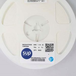 Whole -Sale RR1608 0603L1101FT 0603 1608 Resistors Chip Resistors SMD Resistors 1.1Kohm 1% 1/10W Thick Film Resistor - Product Image 1
