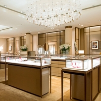 Bijoux de support blanc de haute qualité pour vitrine présentoirs de qualité supérieure