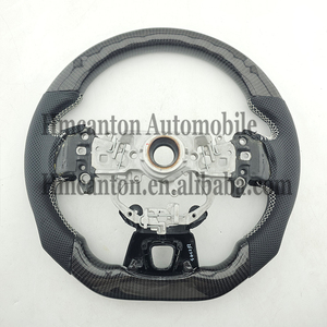 Volant de voiture en cuir perforé en fibre de carbone, en promotion, pour Lexus IS250 IS350 ES ES300 GS GS350 NX CT200 RC - Product Image 4
