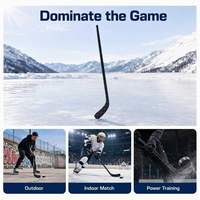 Bâtons de hockey Sr, Jr, Int, tailles variées, vente en gros, 100% fibre de carbone, 65-68 pouces, bâton de hockey avec logo personnalisé pour les commandes en gros des équipes