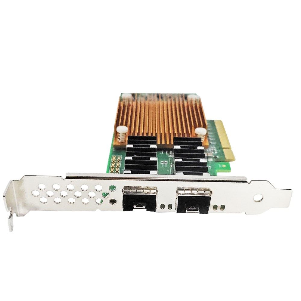 Двухпортовый сетевой адаптер 25GbE SFP28 PCIe с E810-XXVAM2 контроллера Intel Ethernet