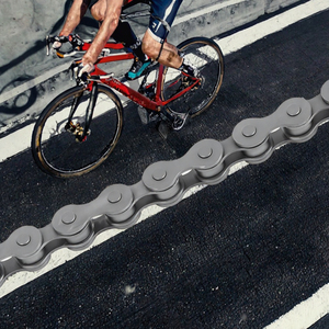 Chaîne de vélo KMC à vitesse unique pour vélo de ville et vélo pour enfants, longueur de maillon personnalisable disponible - Product Image 2