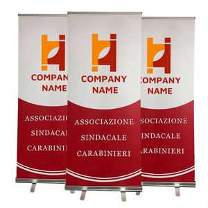 Custom Trade Show <b>Roll</b> up Banner Standard 80 X 200 cm Pull up Stand Banner High Quality <b>Roll</b> up Banner - Product Image 1