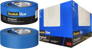 Alto rendimiento 3 M 2090 Papel crepé Cinta adhesiva azul Cinta de pintor - Product Image 2