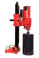 Perceuse à noyau diamanté robuste BAOJIE BJ-205, machine de carottage de béton de type humide pour le perçage de trous profonds