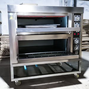 <span class=keywords><strong>Four</strong></span> à pâtisserie électrique commercial HELAXEN 13,2 kW 2 étagères Contrôle numérique Facile à nettoyer Équipement de boulangerie en acier inoxydable 1 an - Product Image 4