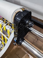 Enrouleur pour machine de sérigraphie, imprimante, traceur, système d'alimentation et de récupération de papier, laminateur à double moteur, rembobineur de papier, secoueur de poudre