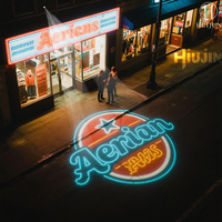 Proyektor Gobo Laser LED Tahan Air Ip67 Murah untuk Luar Ruangan, Halloween, Natal, Pernikahan, Logo Kustom, Tanda, Lampu Iklan