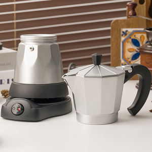 Cafetera Eléctrica <span class=keywords><strong>Moka</strong></span> Estilo Italiano Clásico 110V - Product Image 2