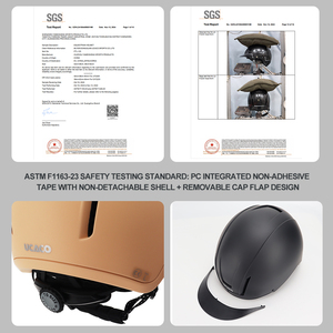 Casque de sport équestre pour enfants et adultes UCACO, respirant, protection de sécurité, casque de course, casque de conduite en plein air, équipement de protection pour l'équitation - Product Image 5