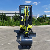 Pengiriman Gratis Mini Excavator Mesin EPA 3.5 Ton Crawler Micro Digger 1 Ton 2 Ton Excavator Kecil Pertanian untuk Dijual