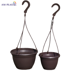 Forma di fornitura di fabbrica di plastica cesti appesi per la decorazione del giardino di casa balcone fioriera <span class=keywords><strong>vasi</strong></span> di <span class=keywords><strong>piante</strong></span> appesi cestini decorativi - Product Image 4