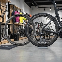 Jeu de roues TOSEEK Tubeless Clincher en carbone 38/50/58mm, moyeu à tirage direct, frein à disque Center Lock, 9-12 vitesses, max 28mm, route 700c