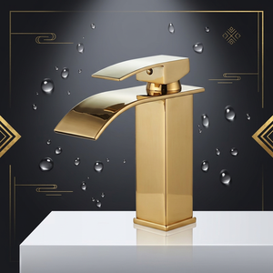Grifo Mezclador Monomando de Lavabo de Cascada de Acero Inoxidable Pulido con Diseño Cuadrado Moderno y Válvula Cerámica para Baño - Product Image 4