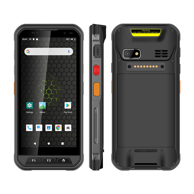 Оптовая продажа, портативный 2D Android ручной сканер штрих-кодов UNIWA V9C 5,7 дюймов SDM450, PDA