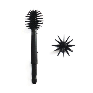 Brosse applicatrice de mascara en silicone, brosse à cils en caoutchouc - Product Image 6