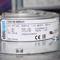 Ventilateur centrifuge de refroidissement Turbo G3G146-AB54-01 Allemagne 230V G3G146-HK13-13