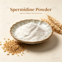 Poudre de Spermidine Haute Pureté 99% (HPLC) d'Origine Végétale, Extrait de Germe de Blé, Matière Première Naturelle pour Soins de la Peau et Compléments Alimentaires