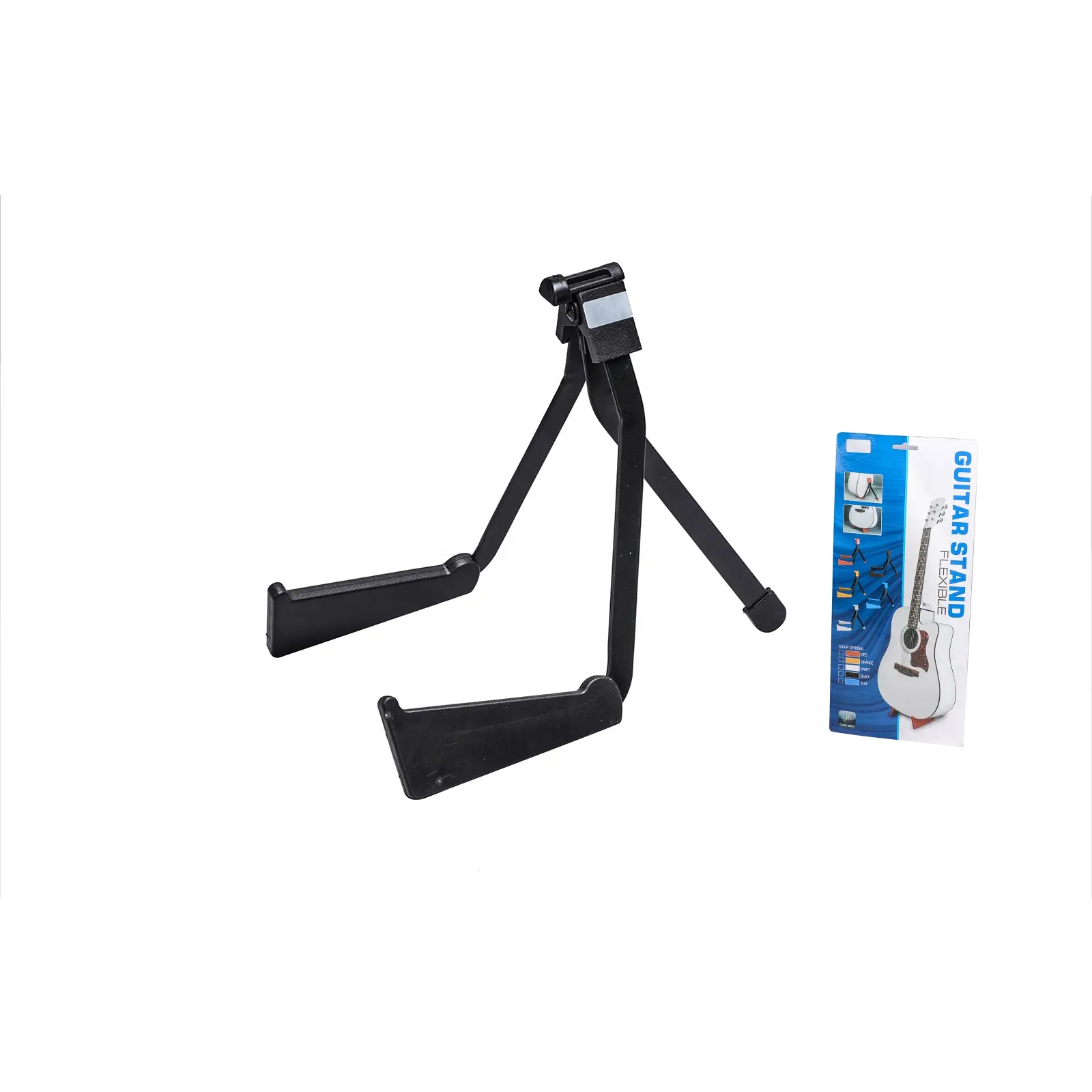 GS-71 Black Color Portable Foldable Single Layer Guitar Stand Universal Display Stand