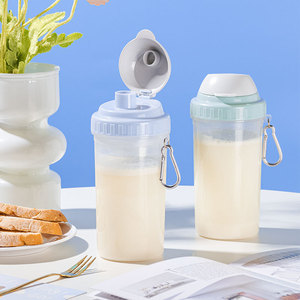 Yt 500Ml Portable Plastic <b>Shaker</b> Cup With Transparent Pp Markings For <b>Protein</b> Powder And Milkshakes Reusable Sealing - Product Image 5