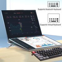 Laptop Aziendale a Doppio Schermo con Intel Core I7-1260P/i7-1360P, Display Touch da 16 Pollici, SSD da 1TB/2TB/4TB, Windows 10/11, RAM da 8GB/16GB/32GB