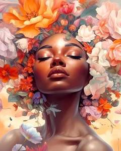 Regalo hecho a mano para adultos pintura por números en lienzo pintura personalizada por número - Product Image 2