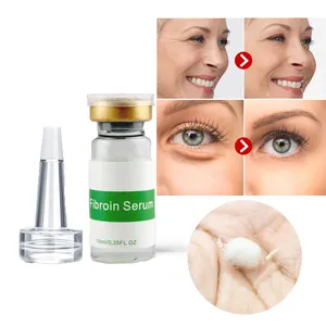 रिमूवर मेकअप सीरम Suppliers-फ़ाइब्राइन 10ml कार्बनिक Whitening चेहरा सीरम त्वचा सीरम लाइनों तरल महिला प्रोटीन पेप्टाइड सीरम OEM/ODM