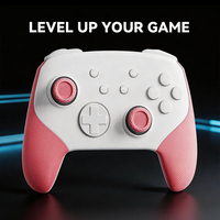 Manette de jeu KS11 RGB illuminée avec connexion double filaire et sans fil