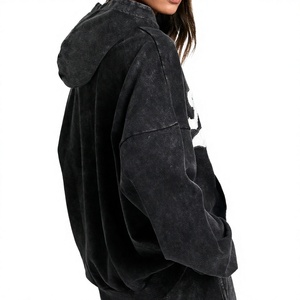 ผู้จัดจำหน่ายขายส่งที่เชื่อถือได้นำเสนอเสื้อฮู้ดดี้ผ้าฝ้าย 100% พิมพ์ลายตามสั่งสำหรับผู้หญิง ผลิตในประเทศปากีสถาน สำหรับธุรกิจของคุณ - Product Image 2