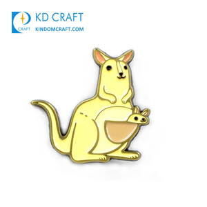Tùy chỉnh Hợp kim kẽm chết đánh động vật dễ thương ve áo <span class=keywords><strong>Pin</strong></span> huy hiệu kim loại 3D mạ vàng Úc Kangaroo <span class=keywords><strong>Pin</strong></span> cho lưu niệm - Product Image 3