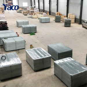 1x1 "2x2" Kích thước lỗ nhúng nóng mạ kẽm gia súc hàn dây lưới Bảng điều khiển 8ft x 4ft cho bảng điều khiển hàng rào/PVC tráng dây lưới hàng rào - Product Image 5