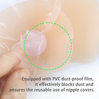 Cache-tétons invisibles réutilisables, soutien-gorge push-up sans bretelles, en silicone, forme de fleur, pétales de poitrine pour femmes