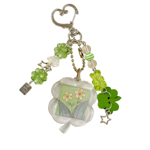 Llavero de Trébol de Cuatro Hojas con Logotipo Personalizado, Impermeable, Ligero, Súper Atractivo, Bolsa de Regalo Promocional - Product Image 1