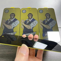 Protection d'écran en verre trempé anti-espion Gorilla de qualité supérieure pour iPhone 11 12 13 14 15 16 Plus