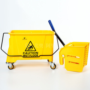 Cubo industrial BEAO UP-060 de 20L con escurridor, cubo de plástico portátil para fregona - Product Image 3