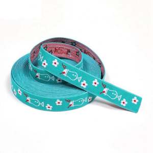 Sous-vêtements de Pilates en sangle élastique imprimée personnalisée, jacquard en nylon réglable - Product Image 1