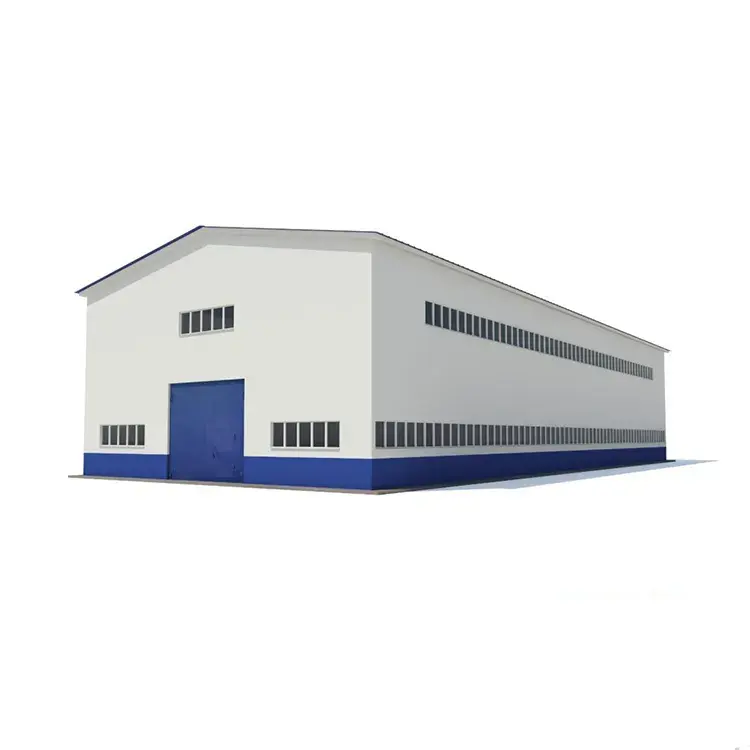 China high quality prefabricated light steel structure metal building warehouse factory