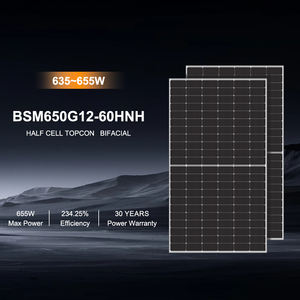 Panel Solar Bifacial <span class=keywords><strong>Bluesun</strong></span> de 650W para Topcon, Silicio Monocristalino, TUV, Los Mejores Paneles Solares de Europa - Product Image 3
