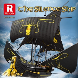 Reobrix66022 Set de Bloques de Construcción de Barco Silencioso, Más de 800 Piezas, Modelo Educativo para Niños de 8 a 13 Años - Product Image 4