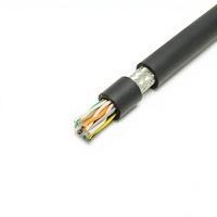 Câble de signal d'encodeur servo anti-EMI LiYCY en cuivre tressé blindé, vente en gros directe usine