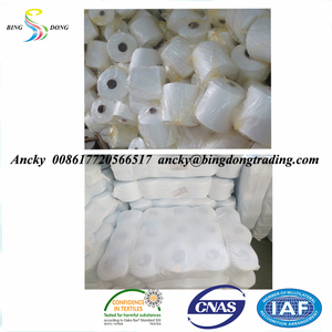 Sợi Kéo TFO Sợi <span class=keywords><strong>Polyester</strong></span> Nguyên Chất 100% Màu Trắng Thô 30S/2 30S/3 Hình Nón Nhựa Hoặc Nón Giấy Sợi Kéo Sợi <span class=keywords><strong>Polyester</strong></span> Loại AAA Và AA - Product Image 4