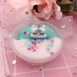 Unicorn Cloud Design Mini Scented Playdough Slime Kit 2025 Hot Selling Educational Stress Relieve Clay Party Favors Puree <b>Wire</b> - Product Image 4