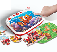 Máquina de Aprendizaje por Voz Educativa para Niños Pequeños, Suministro de Fábrica, Juguete Interactivo Multifuncional con Tarjetas de Estudio y Rompecabezas
