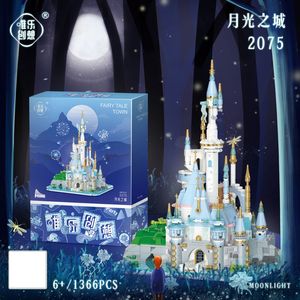 Ventes chaudes, série de blocs de construction éducatifs <span class=keywords><strong>Fairy</strong></span> Tale <span class=keywords><strong>Town</strong></span>, jouet en plastique ABS pour les enfants de 5 à 7 ans - Product Image 5