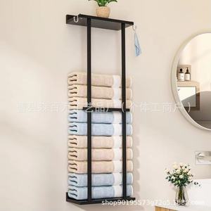 Estante de Almacenamiento de Madera para Montar en la Pared, Rectangular, Color Bambú, Duradero, Estantes para Baño, Tamaño Personalizado - Product Image 5
