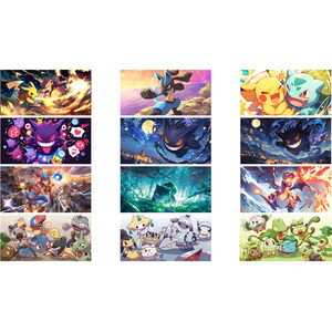 Carte de sculpture 3D en papier POKE, personnalisable, vente en gros, carte 3D sculptée, art <span class=keywords><strong>Pokémon</strong></span>, jeu de société, cadeau, carte <span class=keywords><strong>Pokémon</strong></span> - Product Image 4
