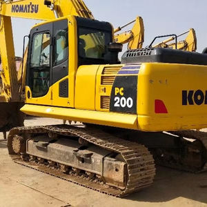 Excavadora Usada de Gran Tamaño Komatsu PC 200 Original Japonesa en Buenas Condiciones, Excavadora de Cadenas - Product Image 1