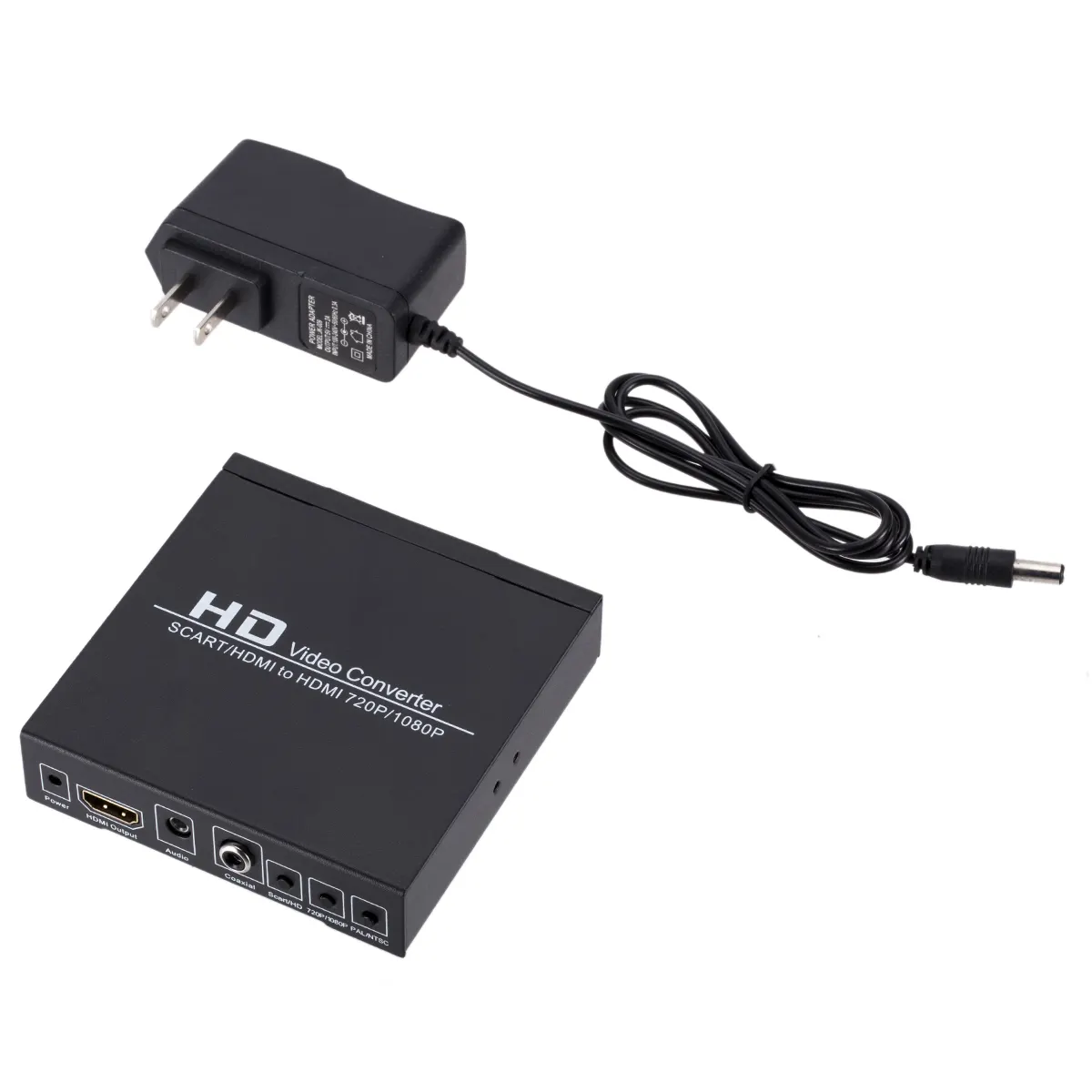 SCART HDMI zu HDMI Scart HDMI Eingang mit Ausgangs unterstützung NTSC PAL Format HD Video Converter Adapter Monitor Für DVD STB PS3