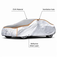 Housse de protection intégrale pour voiture anti-grêle et anti-pluie, toutes saisons, en EVA 5 mm